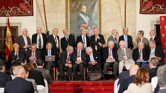 Esteller, Jesús San Miguel, Francesc Vives, Xavier Querol, Antonio González y Pedro Espinosa, premios Rey Jaime I