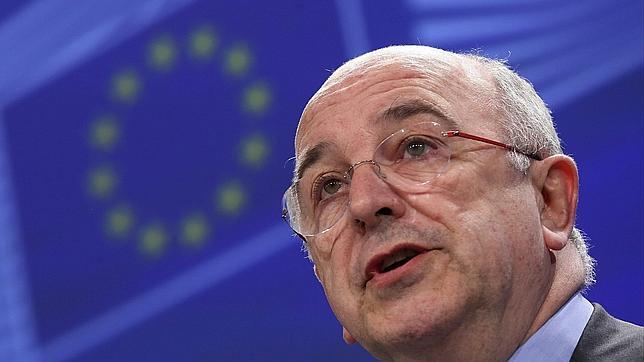 El comisario europeo de Competencia, Joaquín Almunia