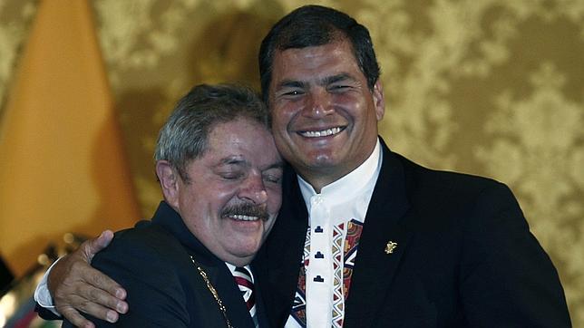 Correa se imagina a Lula como secretario general de Unasur