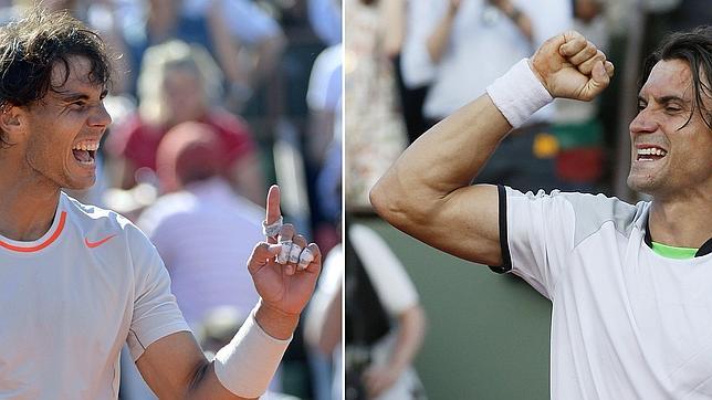 Nadal-Ferrer, fiesta española en París