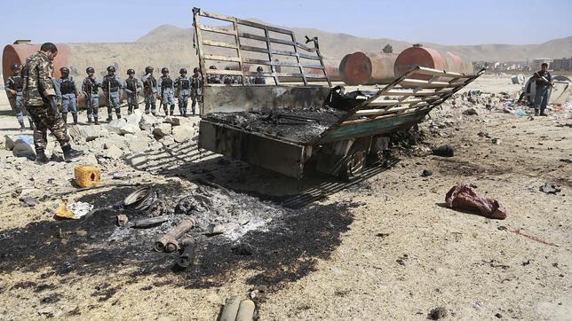Confirman la muerte de siete insurgentes responsables del ataque al aeropuerto de Kabul