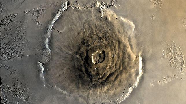 El impresionante monte Olympus de Marte