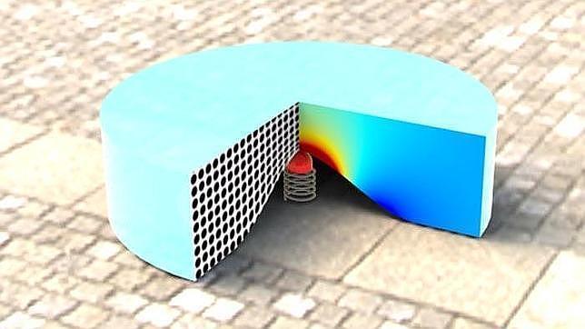 La capa está construida con metamateriales inteligentes