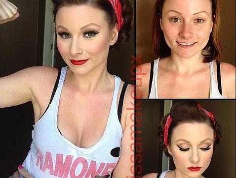 La actriz Veruca James