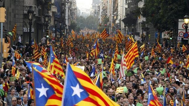 Los partidos catalanes ya hacen campaña ante la futura consulta independentista