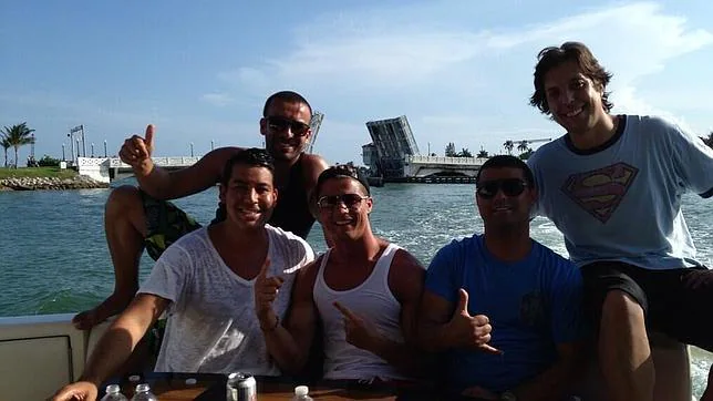 Cristiano Ronaldo, de vacaciones con sus amigos y sin su novia, Irina Shayk