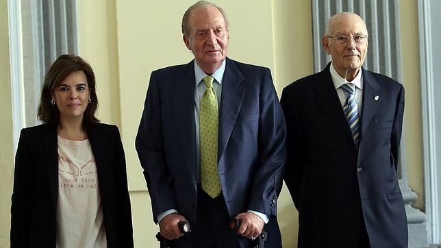 El Rey almuerza con el Consejo de Estado en un gesto inédito