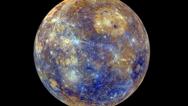 La superficie entera de Mercurio, revelada a todo color