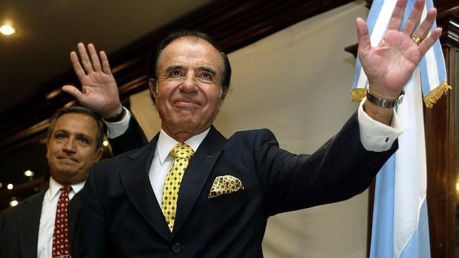 El expresidente argentino Carlos Menem, condenado a siete años por tráfico de armas