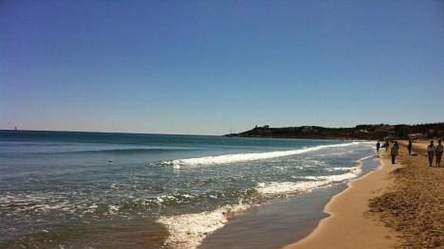 Playa de San Juan a la altura de El Campello