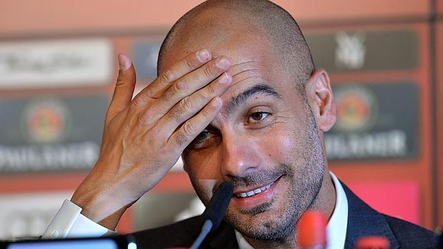 Guardiola, también en alemán