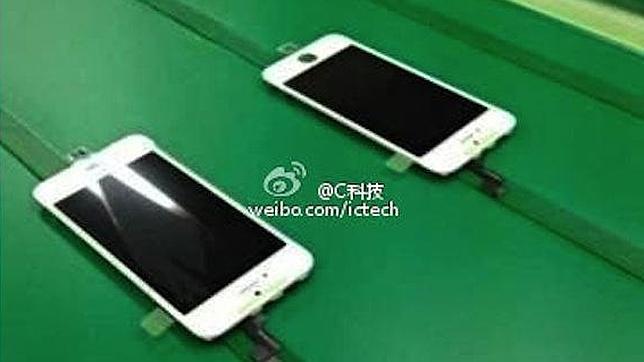 ¿Primera imagen del iPhone 5S en la línea de producción?