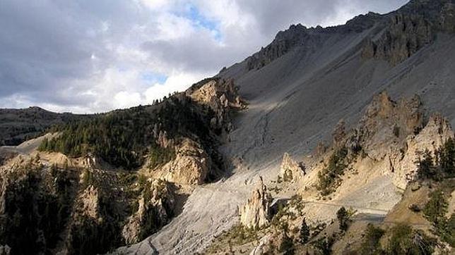 La rocosa montaña de Izoard