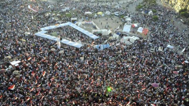 Egipto contiene la respiración ante las protestas convocadas contra Mursi esta tarde