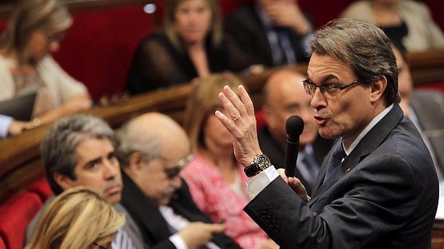 Artur Mas quiere crear un fichero de «patriotas» catalanes