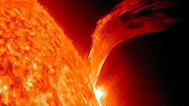 Descubren antimateria en las llamaradas solares