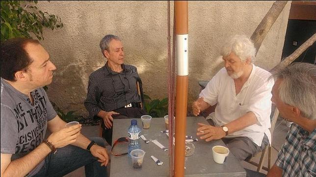 Beiras, de cafés con el líder «abertzale» Pernando Barrena