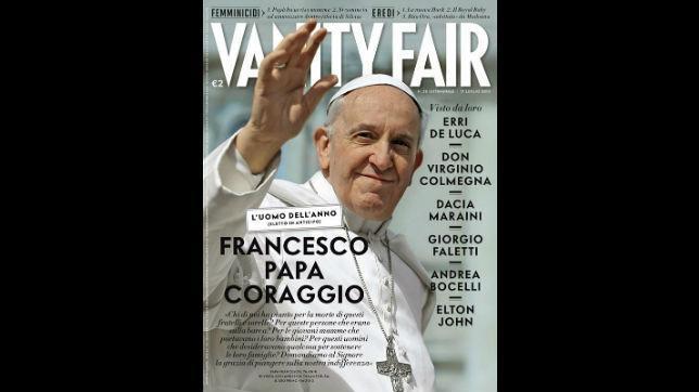 El Papa Francisco, elegido «hombre del año» por la revista Vanity Fair