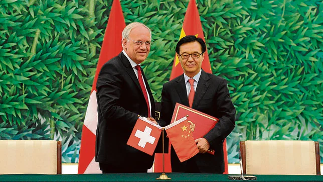 Suiza, la puerta de entrada de China a Europa