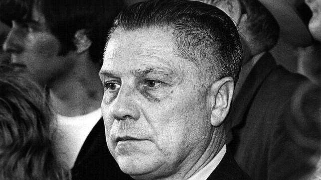 Foto de archivo de Jimmy Hoffa en 1971
