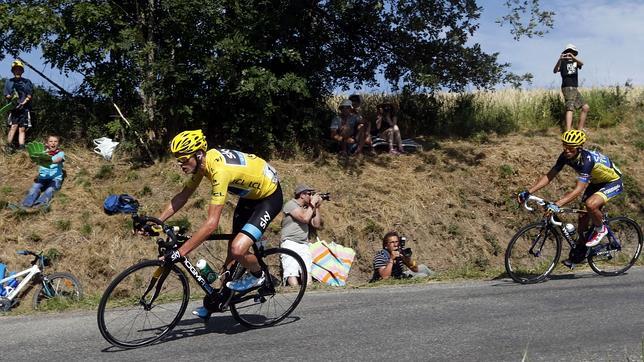 Rui Costa vence, Froome mantiene su jefatura