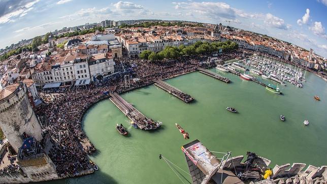 Salto de Steven Lobue, el pasado 25 de mayo