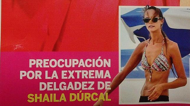 La preocupante delgadez de Shaila Dúrcal