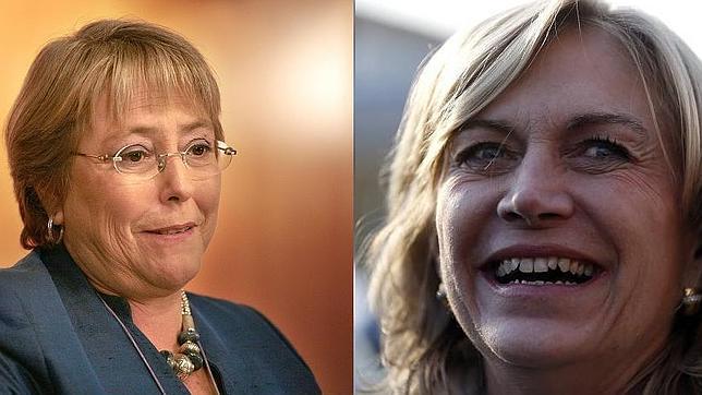 Duelo de damas por la presidencia chilena