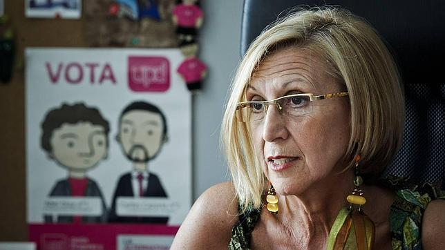 A Rosa Díez no le hace gracia la broma de Cantó sobre la pronunciación de Rajoy