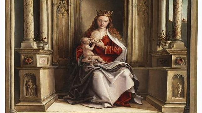 La «Virgen de la leche» de Berruguete se exhibirá en el Prado durante al menos cinco años