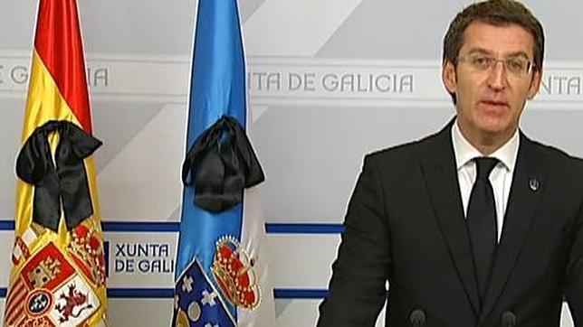 Accidente de tren en Santiago: Feijóo decreta siete días de luto en Galicia