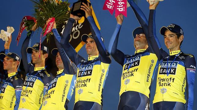 Tinkoff dejará de patrocinar al equipo de Contador a final de 2013