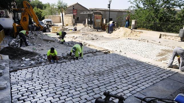 Las obras del Casco Histórico terminarán antes de la Feria