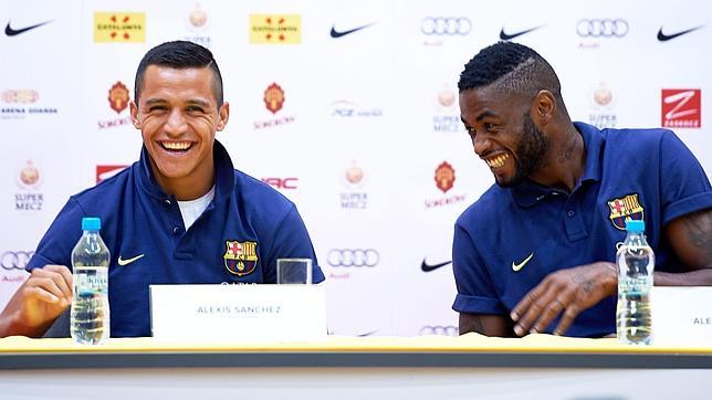 Alexis: «He visto a Neymar con algo de sueño»