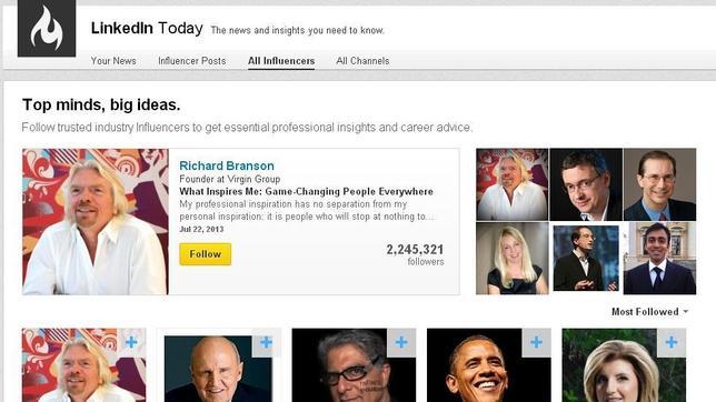 LinkedIn mejora la interacción con los «líderes de opinión»