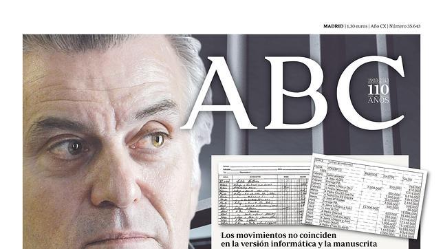 El juez ordena escudriñar las versiones digitales de los «papeles» de Bárcenas