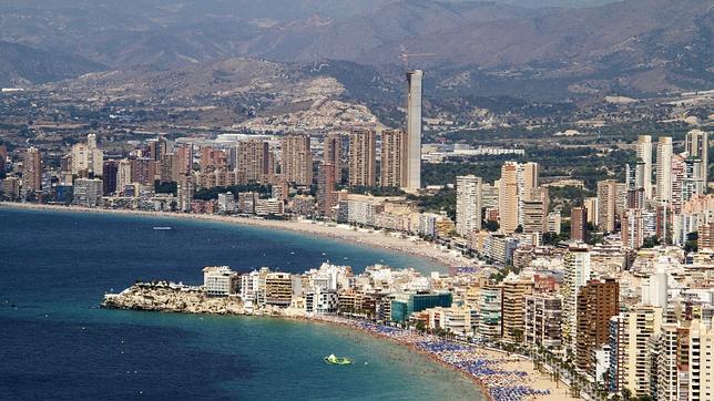 La playas de Benidorm, las más fotografiada de la Comunidad Valenciana