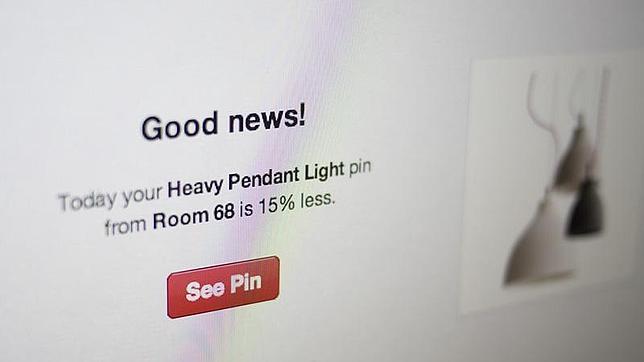 Pinterest enviará alertas cuando los artículos «pin» salgan en oferta
