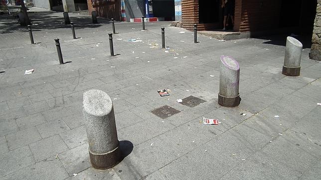 La formación asegura que el estado de suciedad de las calles es «inaceptable»