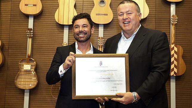 Miguel Poveda, hijo adoptivo de La Unión