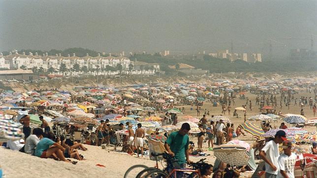 Playa de La Barrosa, en el municipio de Chiclana de la Frontera