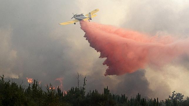 Extinguidos los  incendios en los municipios orensanos de Verín y Monterrei