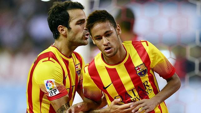 Neymar da aire al Barça