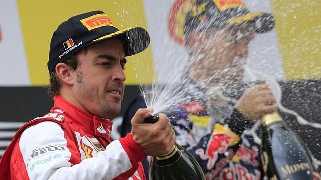 Alonso: «Ha sido aburrido porque no pude acercarme ni de lejos a Vettel»