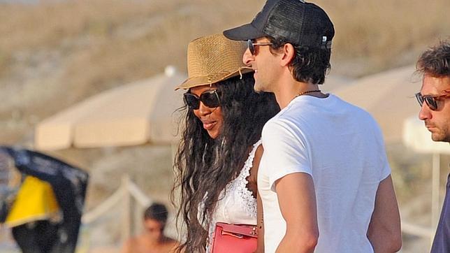 Naomi Campbell y Adrien Brody, última pareja del verano