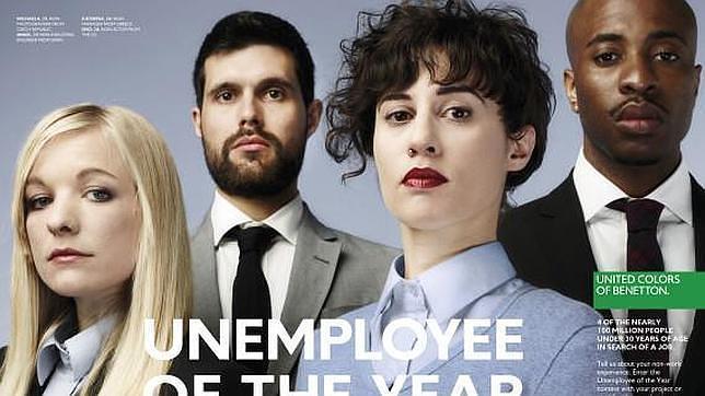 Uno de los anuncios de los que se compuso la campaña de Benetton