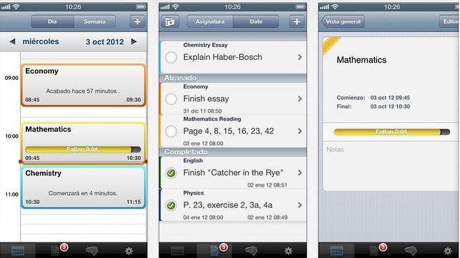 Classes, una app para crear tus horarios de clase