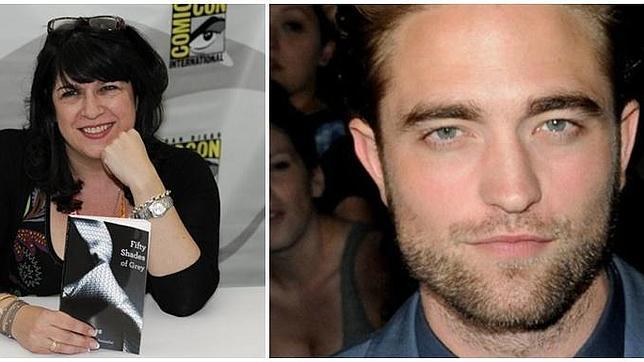 La autora de «Cincuenta sombras de Grey» quería a Robert Pattinson para la película