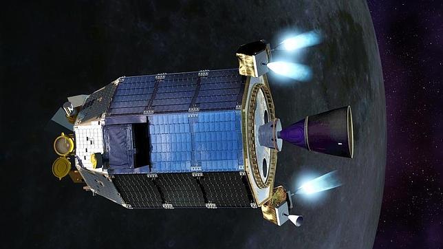 Recreación artística de LADEE