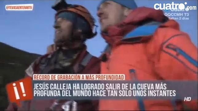 Jesús Calleja: «Soy optimista, pero pensaba en una muerte lenta»